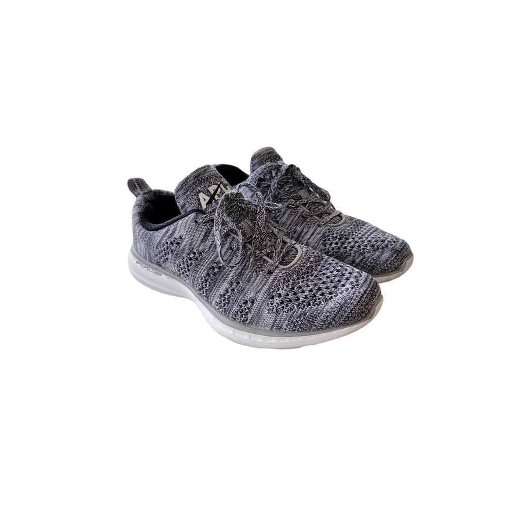 APL TechLoom Pro Heather Grey Propelium Running Sneaker Shoes Size‎ 7.5